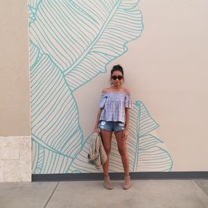 AVA SKY Off The Shoulder Top